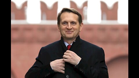 Las sanciones son una apropiación de lo que no te pertenece Serguéi Narishkin