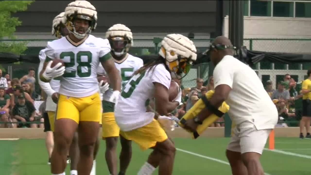 Packers training camp practice begins in Green Bay