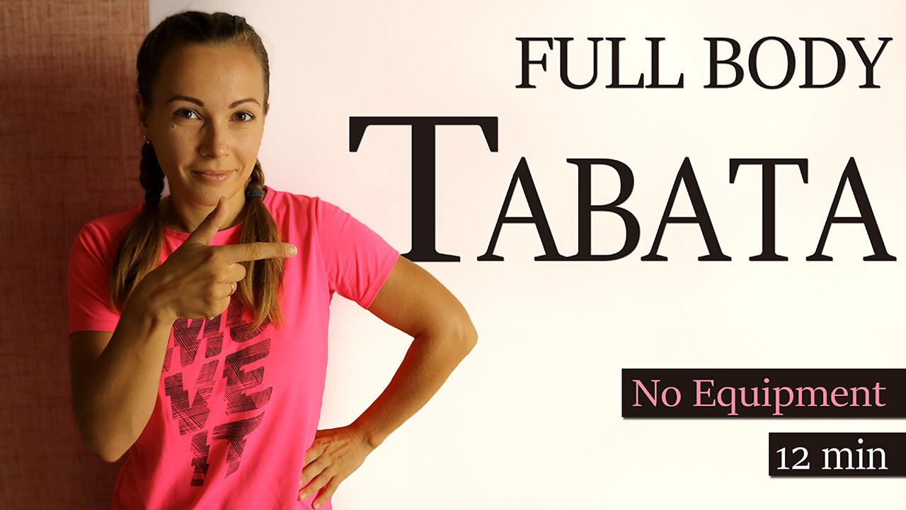 12 MIN FULL BODY TABATA At Home