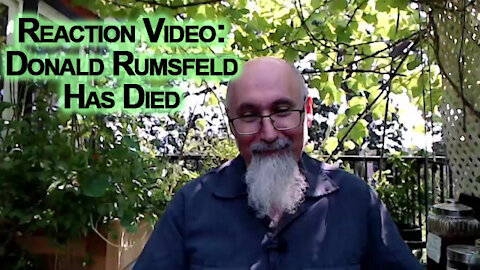 Reaction Video: Hearing the News During a Live Stream That Donald Rumsfeld Has Died [ASMR]