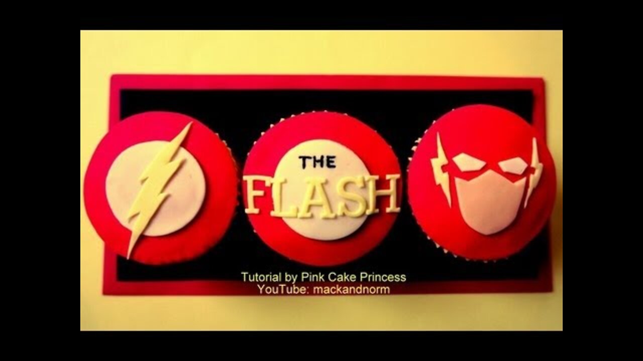 Copycat Recipes How-to make The Flash Cupcakes - collaboration with CakesByChoppA Cook Recipes foo