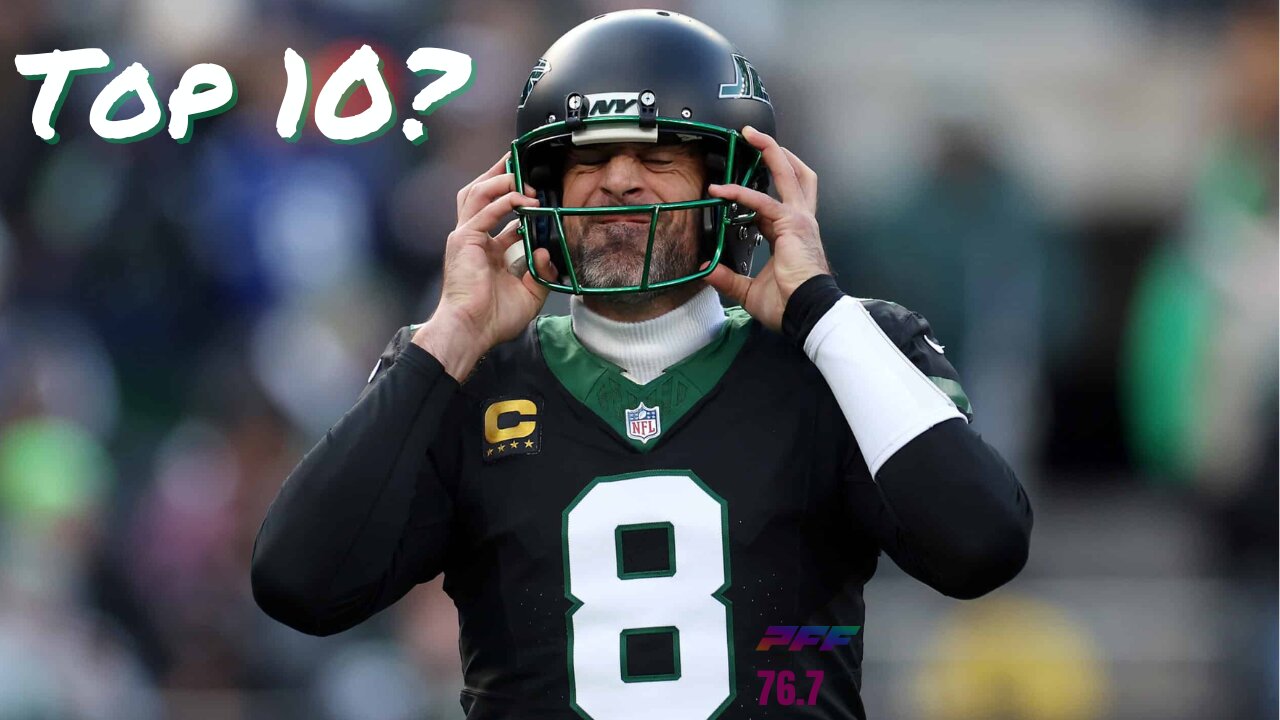 Is Aaron Rodgers a Top-10 QB Right Now? || Jets PFF Grades vs. Dolphins