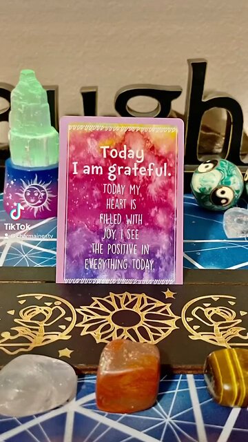 Be Grateful #affirmations #message #tarot #grateful #today