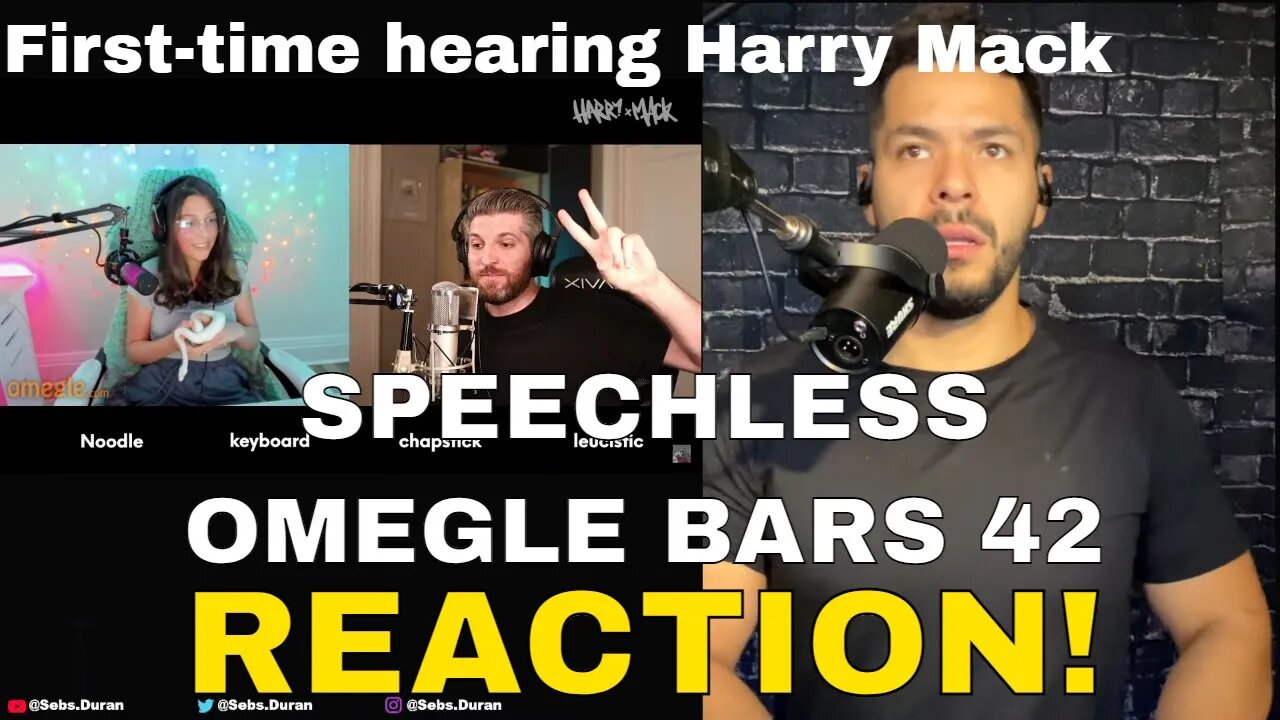 First time hearing Harry Mack | Harry Mack Omegle Bars 42 | Requested Reaction