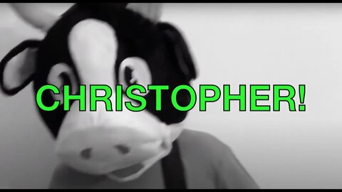 Happy Birthday CHRISTOPHER! - COW Happy Birthday Song