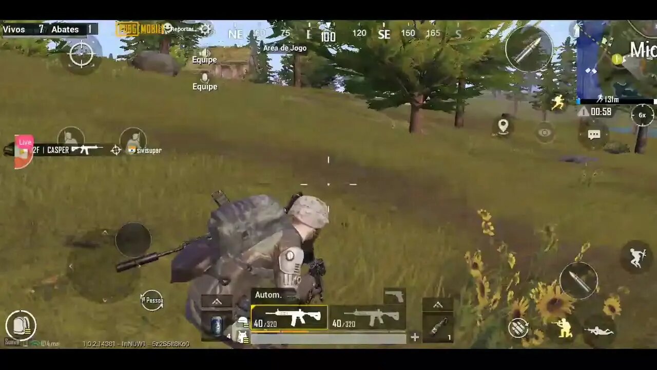 Veja a minha live de PUBG MOBILE!