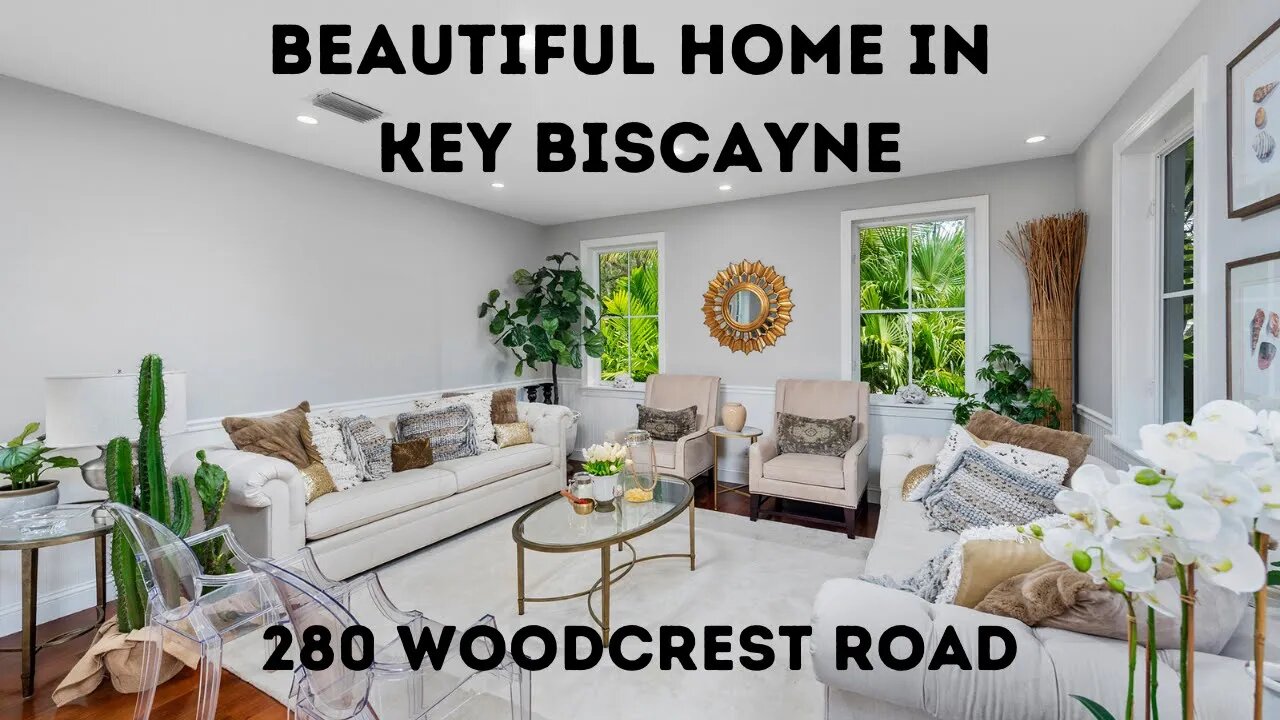 280 Woodcrest Road, Key Biscayne, FL presented by Brigitte Nachtigall