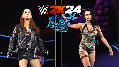 Amy Barnes VS Oaksana (Exhibition) WWE2K24