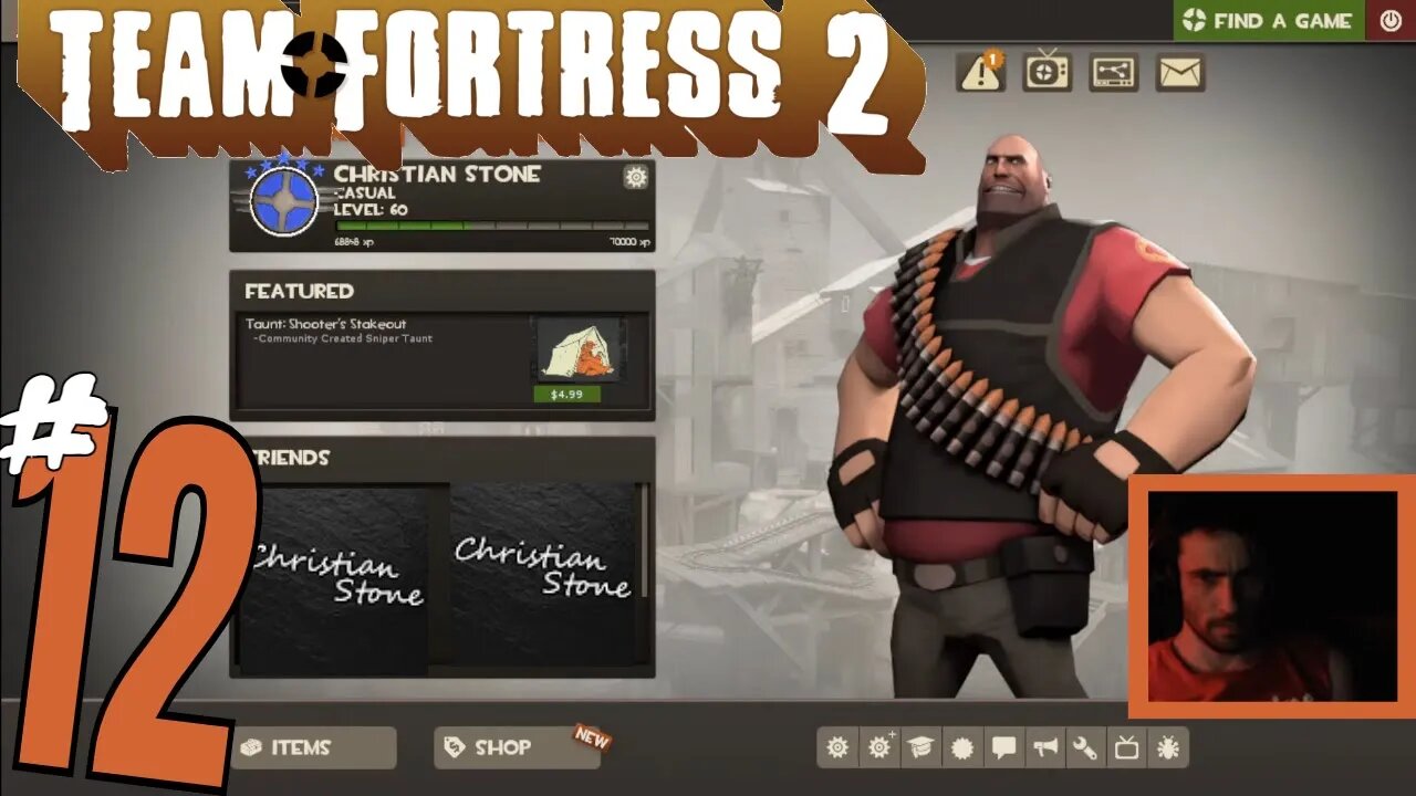 #12 Team Fortress 2! Christian Stone LIVE!