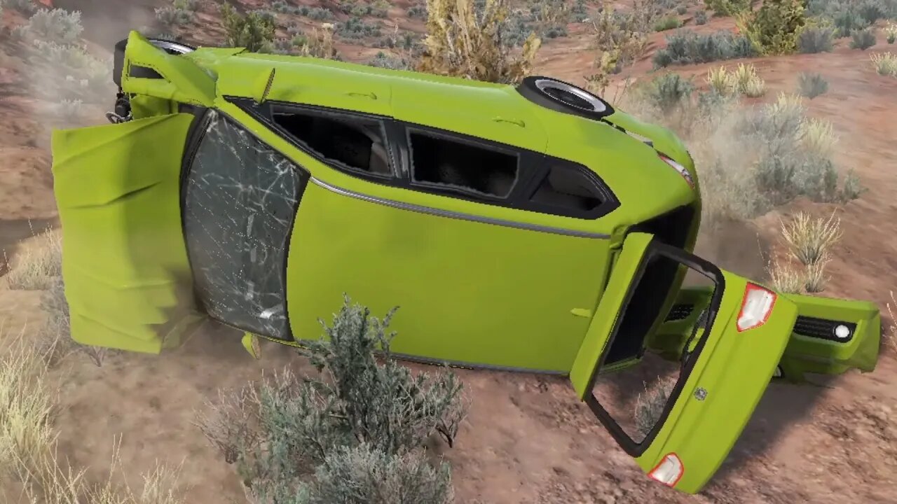 Fatal Car Crash Game Video #43 | BeamNG | Crash Cars Games 2022