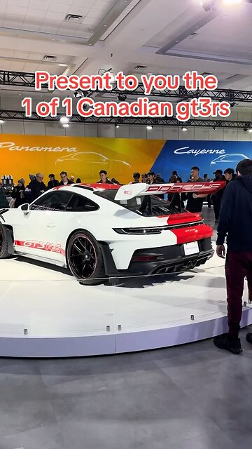 1 Of 1 Canadian GT3RS 😍