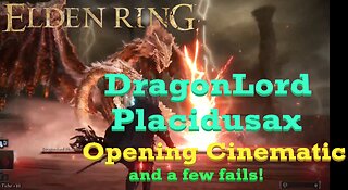 DragonLord Placidusax Opening Cinematic | Elden Ring