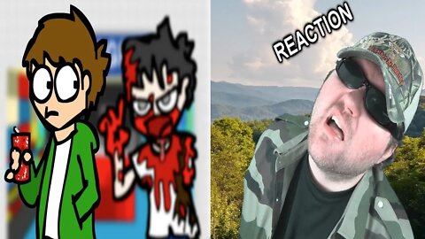 Eddsworld - Zombeh Nation REACTION!!! (BBT)