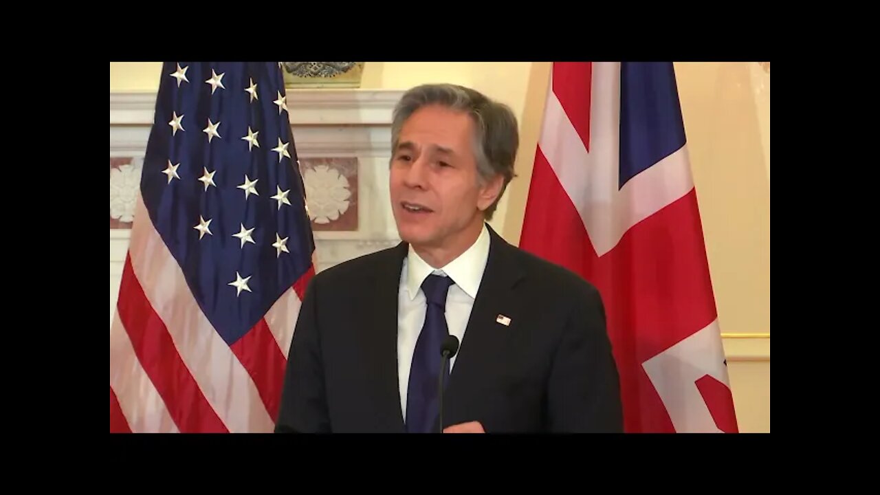 WATCH: Secretary Blinken joint press availability with UK Foreign Secretary Elizabeth Truss