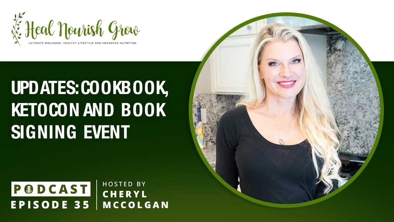 Updates: Cookbook, KetoCon and Book Signing Event