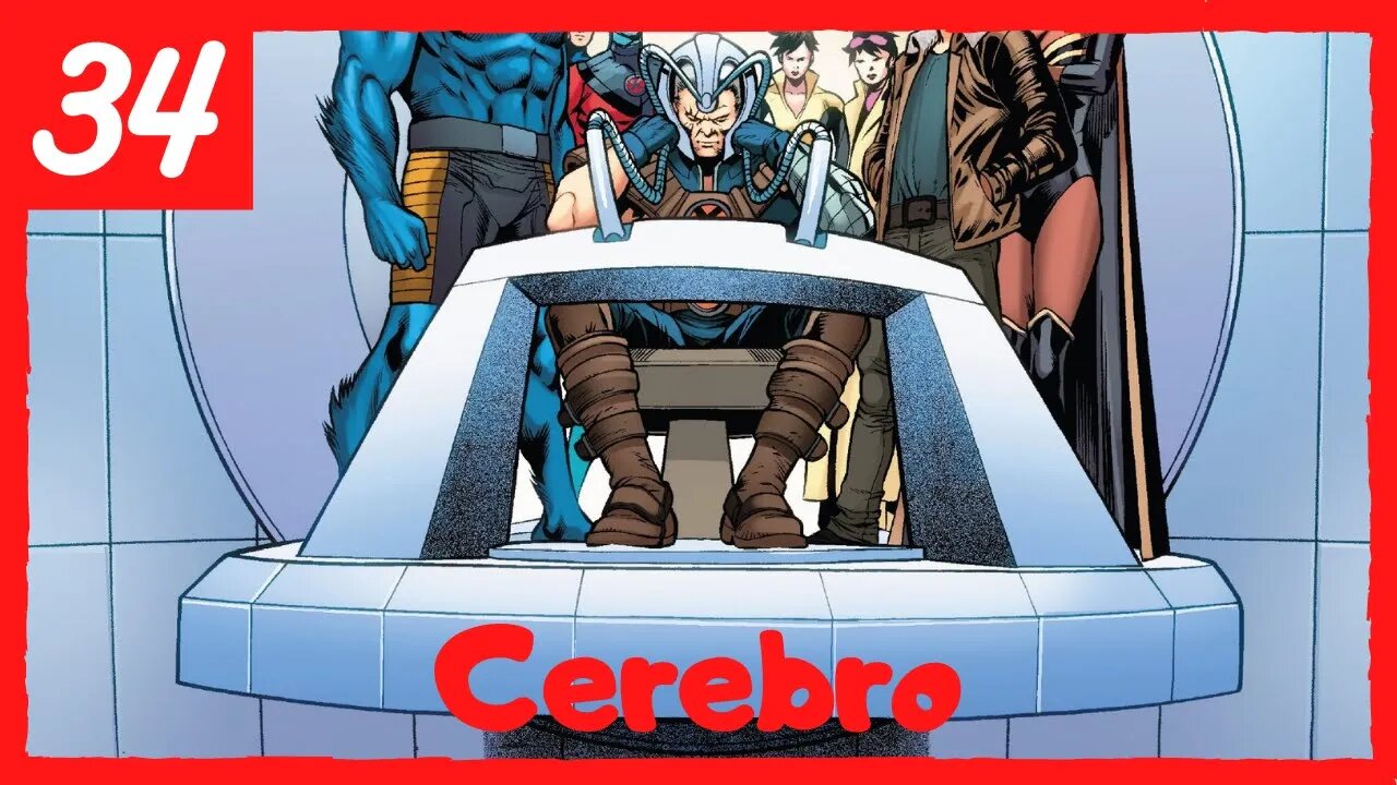 Cerebro o Cerebra | X-Men (Profesor Charles Xavier) | Guía Definitiva De Marvel #34