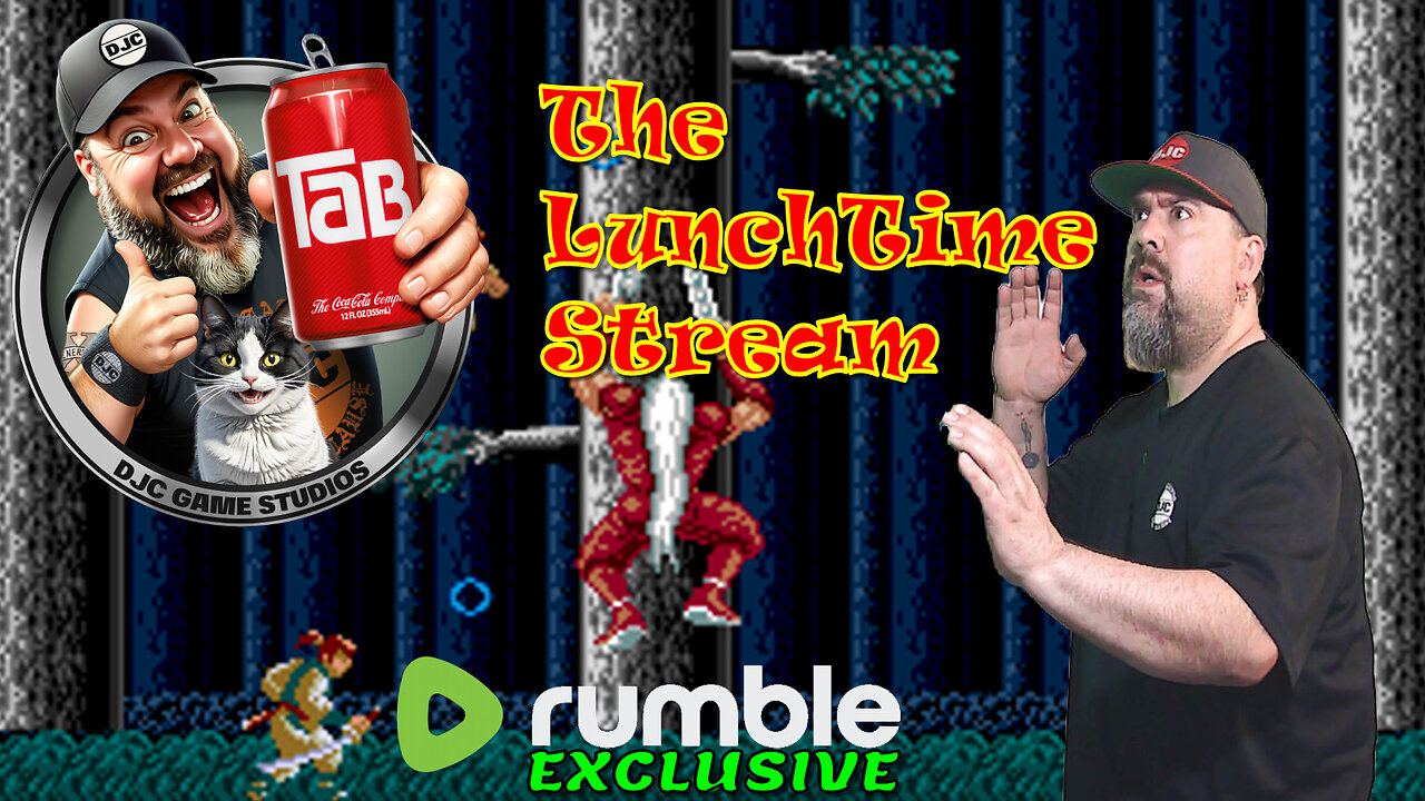 The LuNcHTiMe StReAm - LIVE Retro Gaming with DJC - Rumble Exclusive