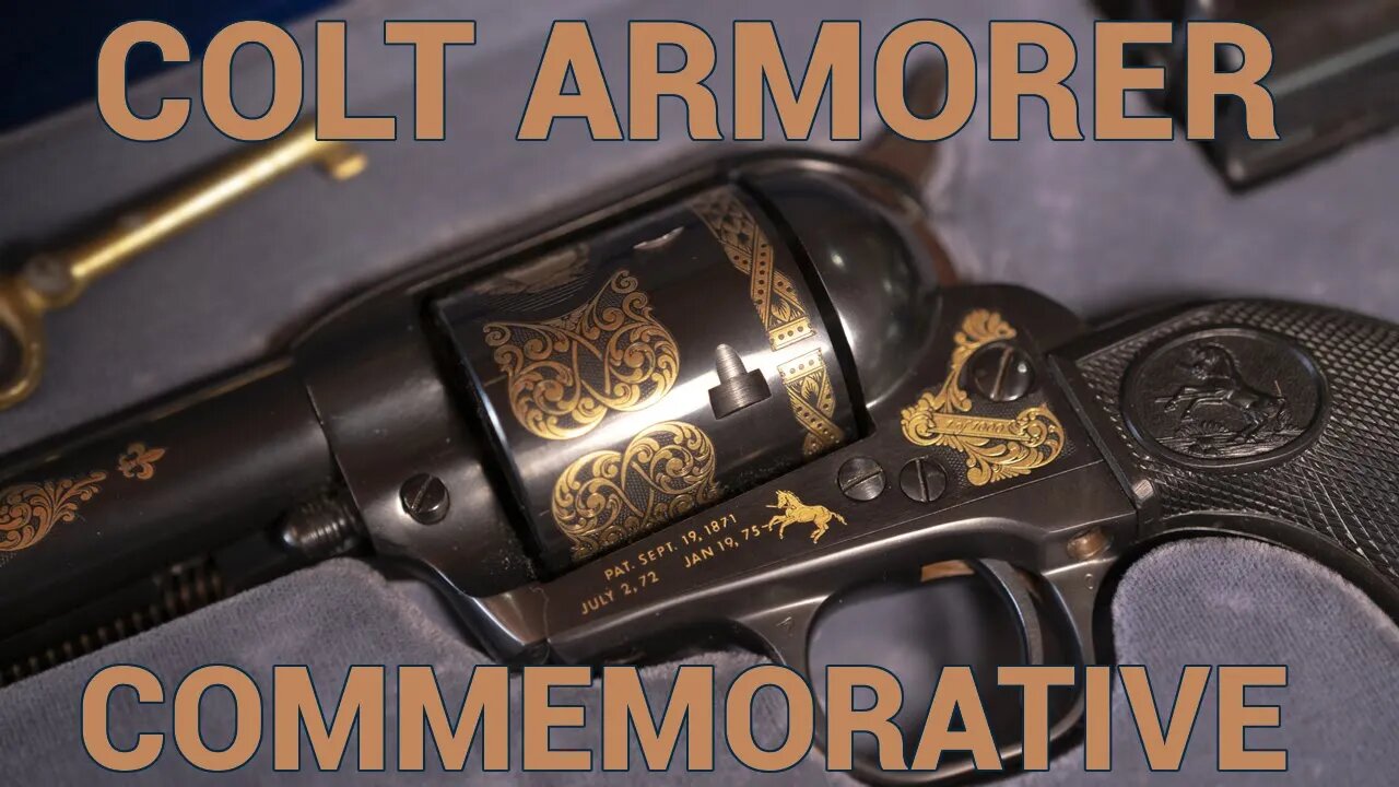 Colt Armorer's Commemorative Revolver