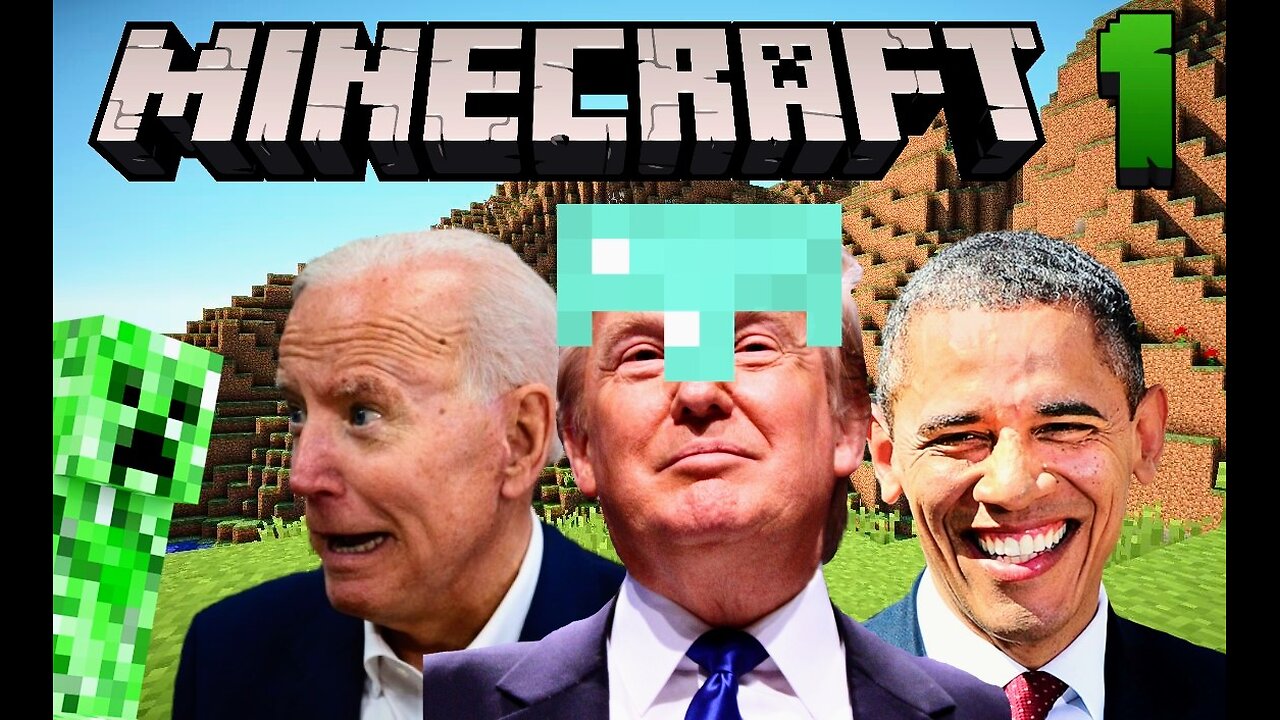 PRESIDENTS PLAY MINECRAFT