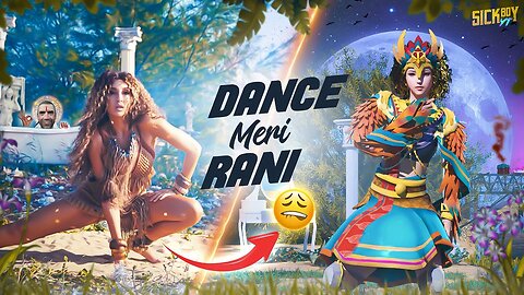 Dance Meri Rani✨ 3D Remake in BGMI/PUBG | TikTok~Remix Ft. @LYRICGAMINGINDIA💖 #Shorts