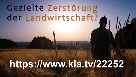 Gezielte Zerstörung der Landwirtschaft