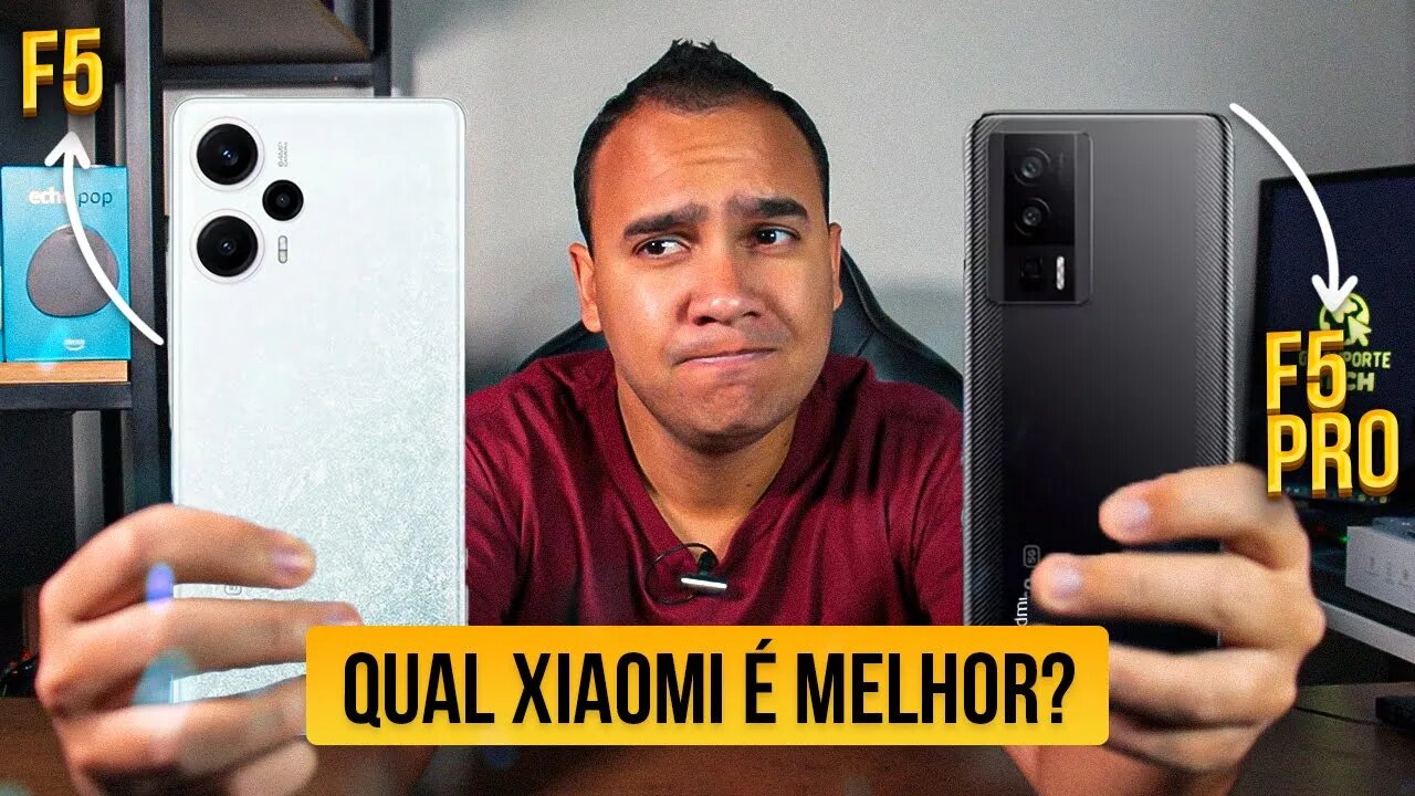 Comparei TUDO! POCO F5 vs POCO F5 PRO QUEM SE SAI MELHOR?