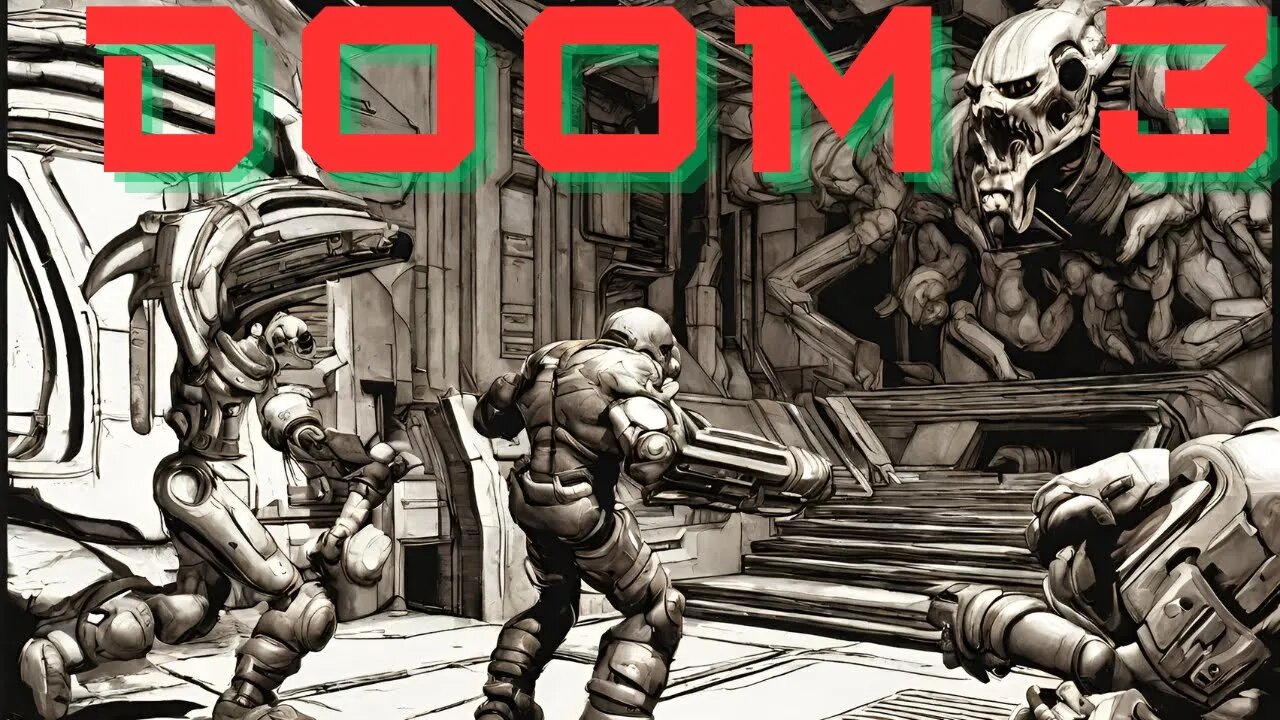 Doom 3 Xbox Series X Gameplay!!!!!