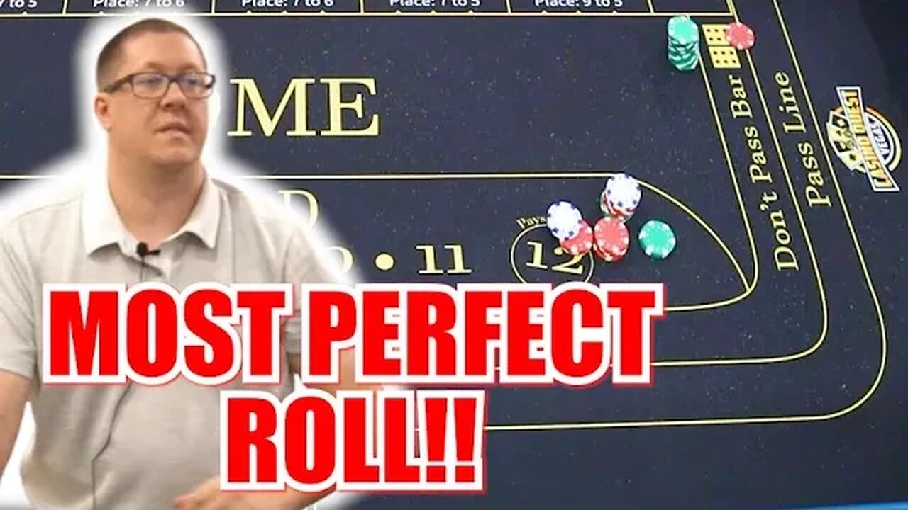 🔥ZERO MISTAKES🔥 30 Roll Craps Challenge - WIN BIG or BUST #370