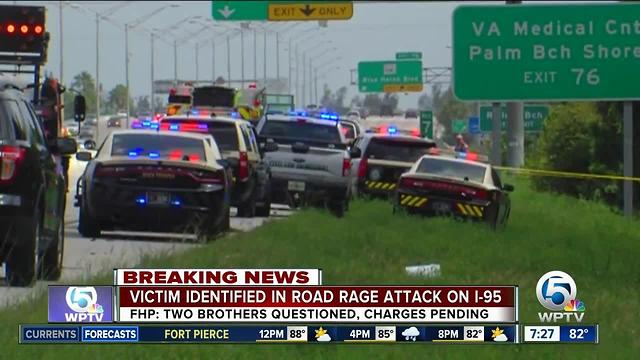 Victim, brothers identified in fatal I-95 road-rage stabbing in Riviera Beach