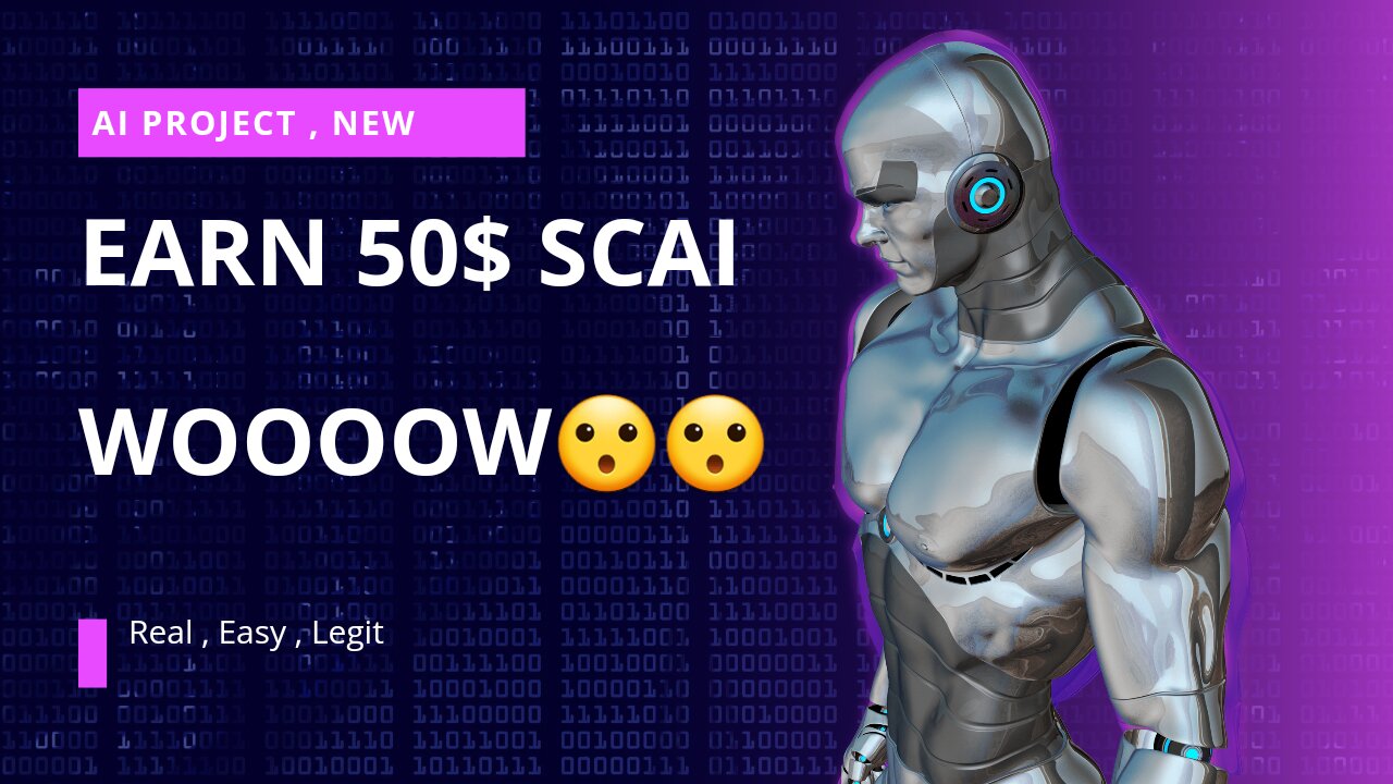 Earn 5$ SCAI In 5 Minutes