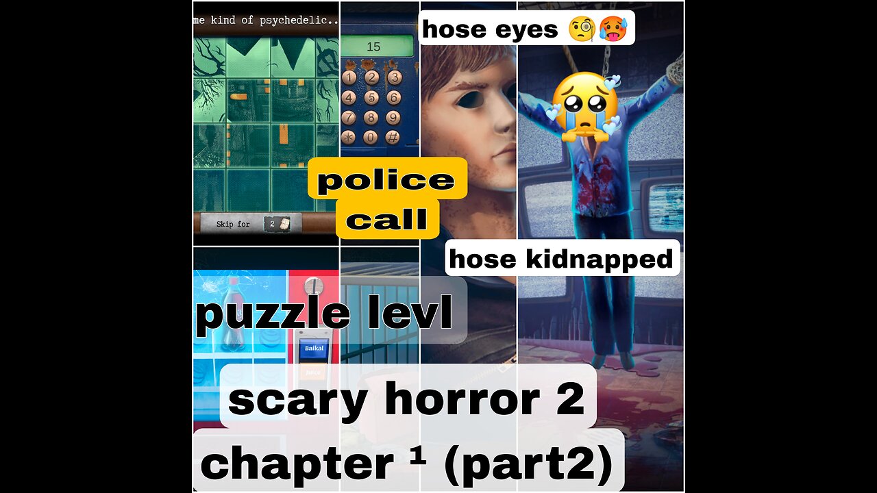 Scary horror 2 chapter 1 part 2 compete