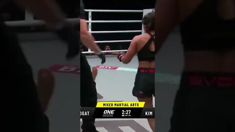 Ritu phogat vs nam hee kim fight #one circle #fight #one championship