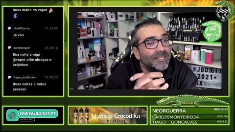 [PT] #Vaping #139 - Esplanada do Vapor com JB e Amigos - Castanhas e gas....