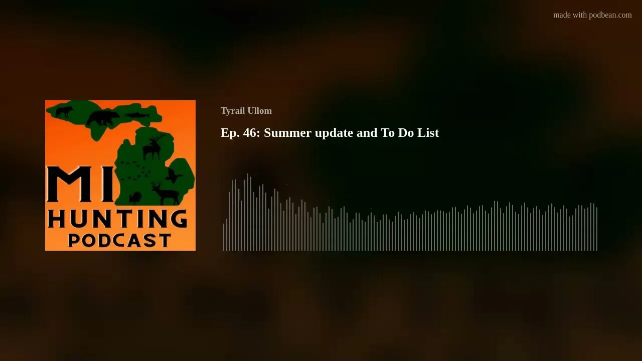 Ep. 46: Summer update and To Do List