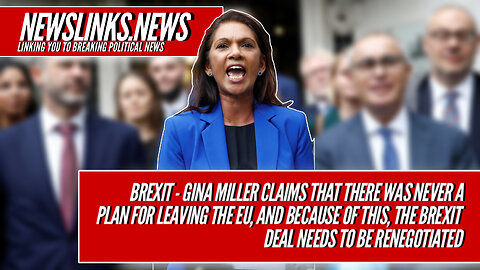 WATCH - Gina Miller pushes for a renegotiation of Brexit