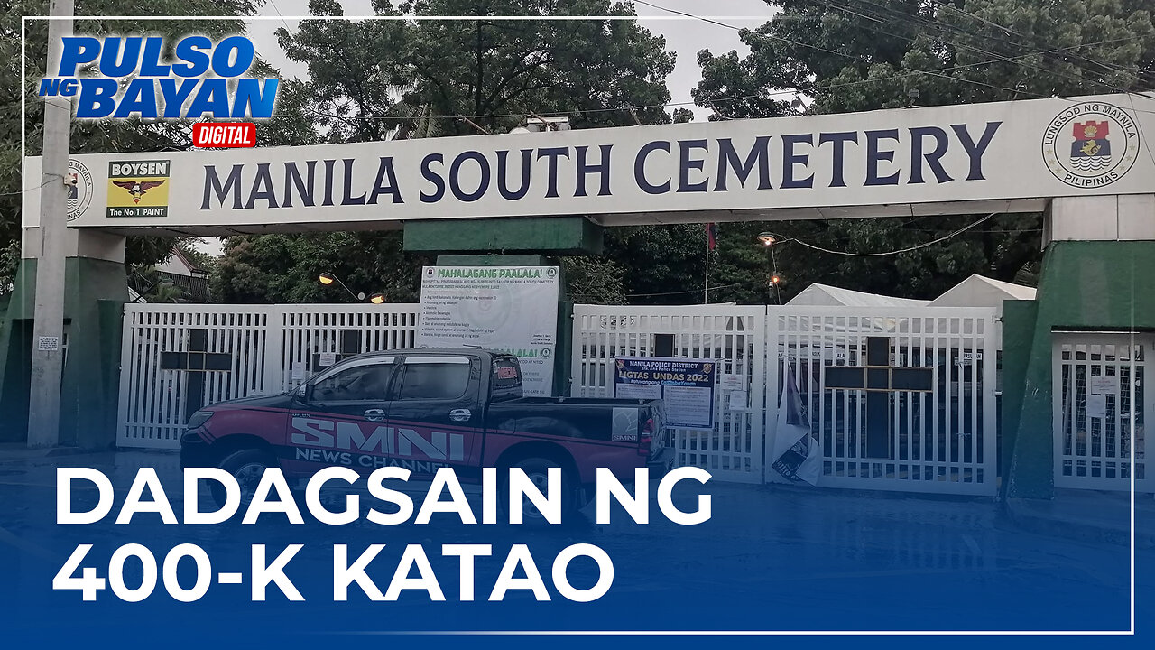 Manila South Cementery, inaasahang dadagsain ng 400-k katao sa Undas