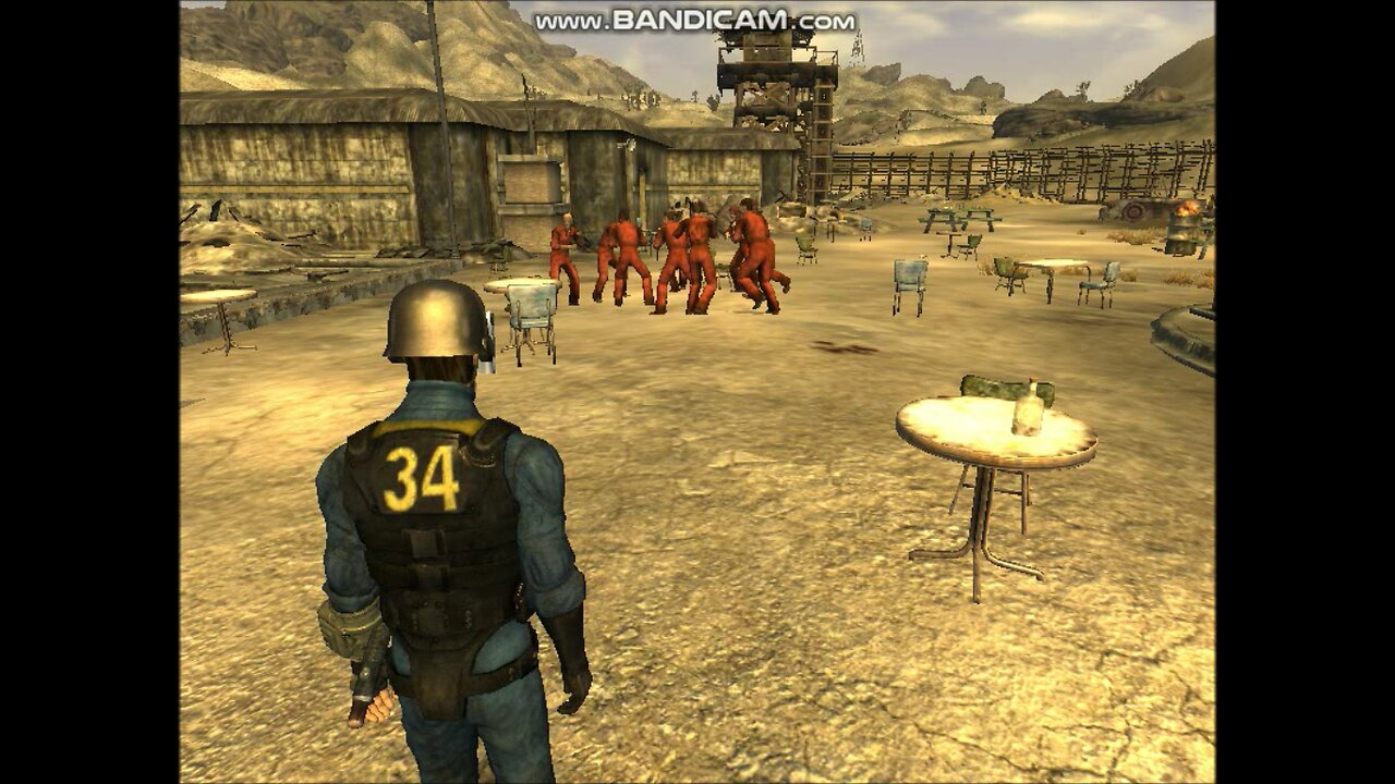 New Vegas Prison Riot!