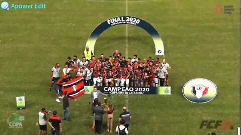 JOINVILLE (5)X(4) 1X0 CONCÓRDIA - JEC CAMPEÃO DA COPA SC 2020