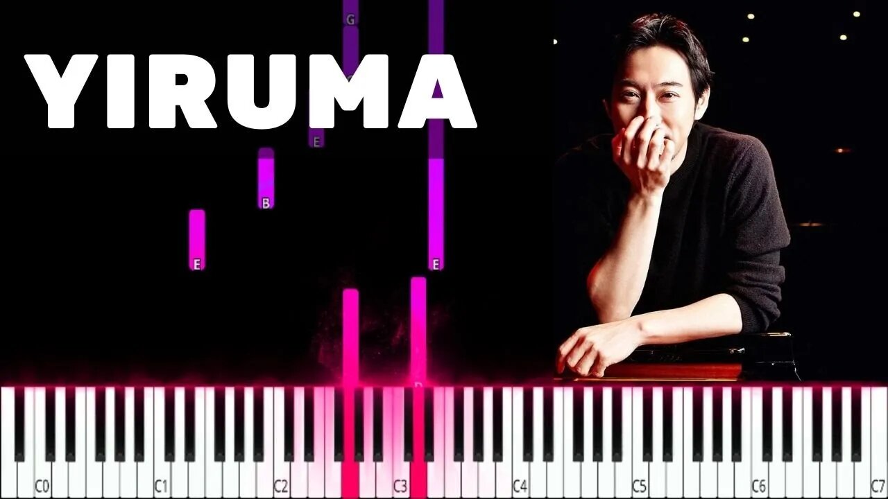 ❤️ Yiruma - Love Me Piano Tutorial with Musical Note ❤️