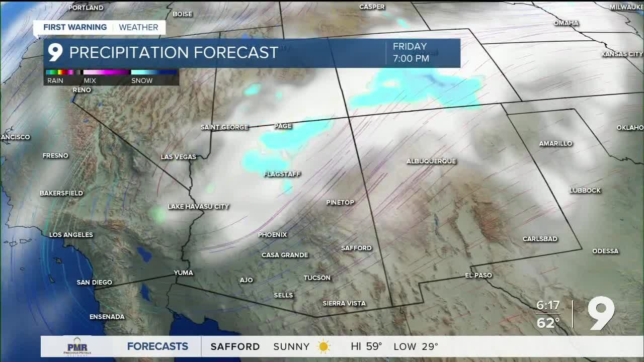 Some valley rain and mountain snow return this weekend