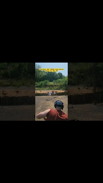 Stage 2 M&P Competition #uspsa tom stg2 #shorts #unloadshowclear #carryoptics #colonial #ipsc #gun