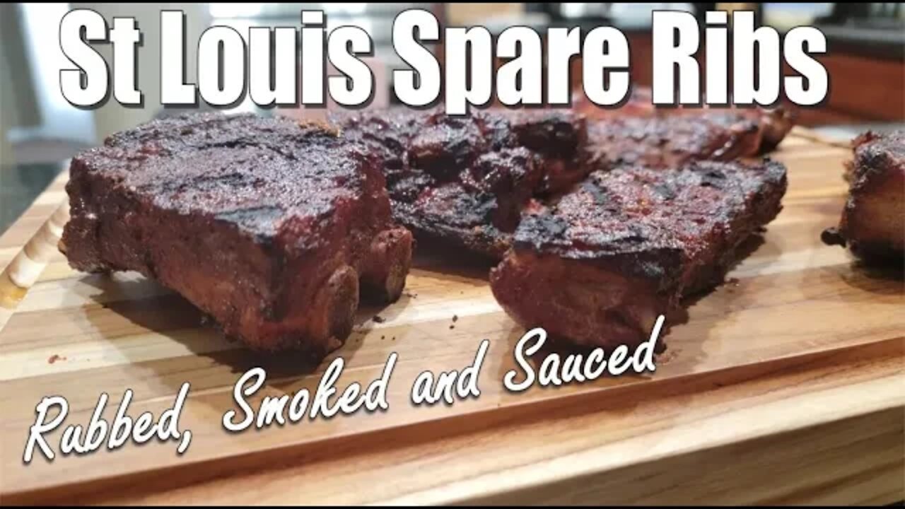 Foolproof Smoked St Louis Spareribs at Home