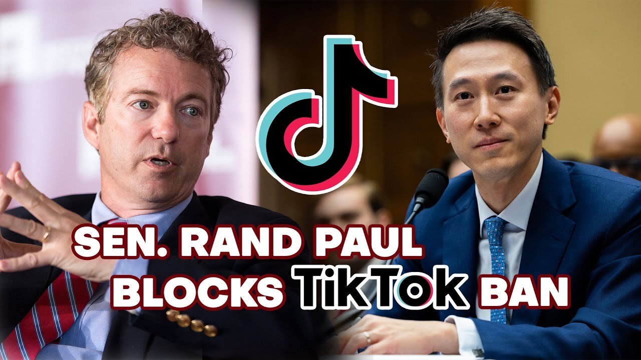 Rand Paul Blocks TikTok Ban