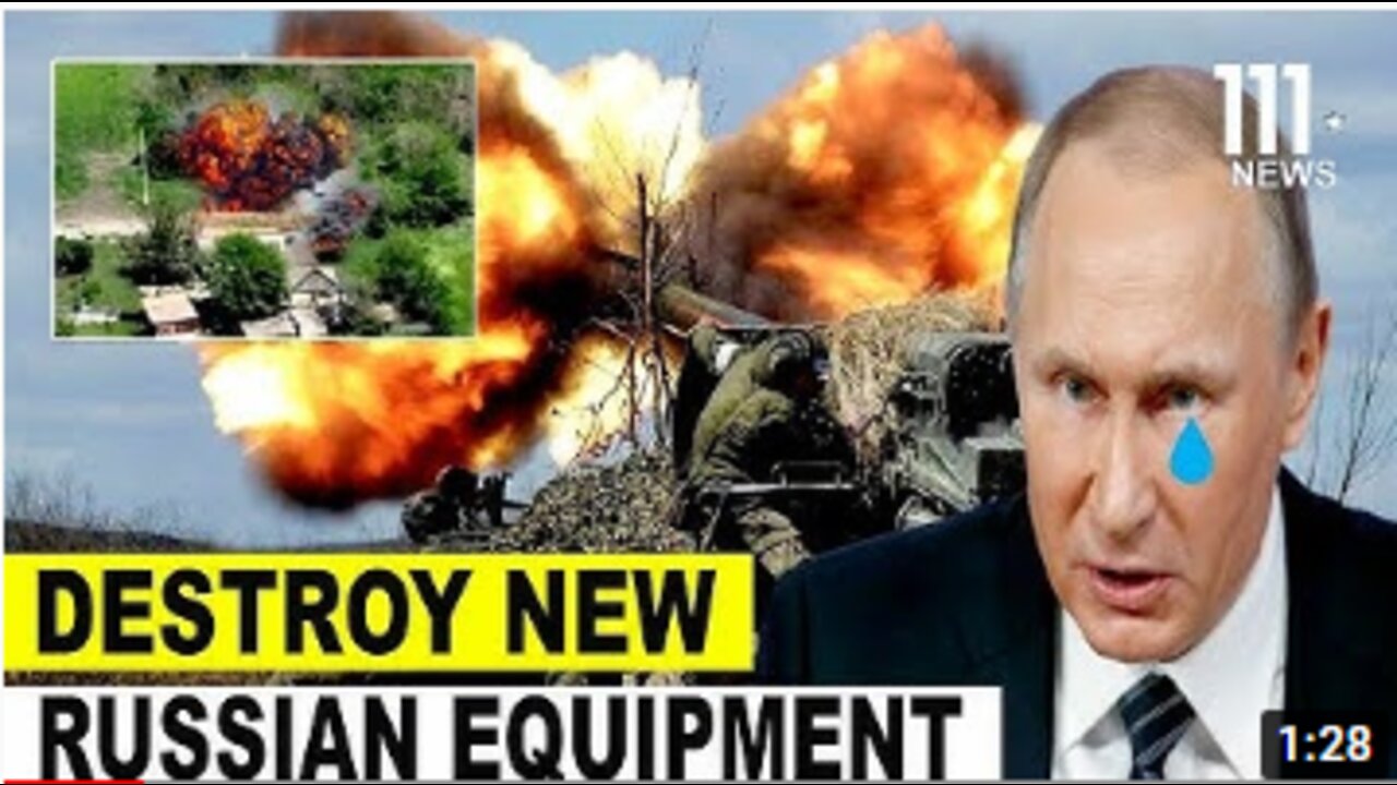 5 minutes ago! Putin panicked after the 128th Brigade destroyed a series of Russian equipment.