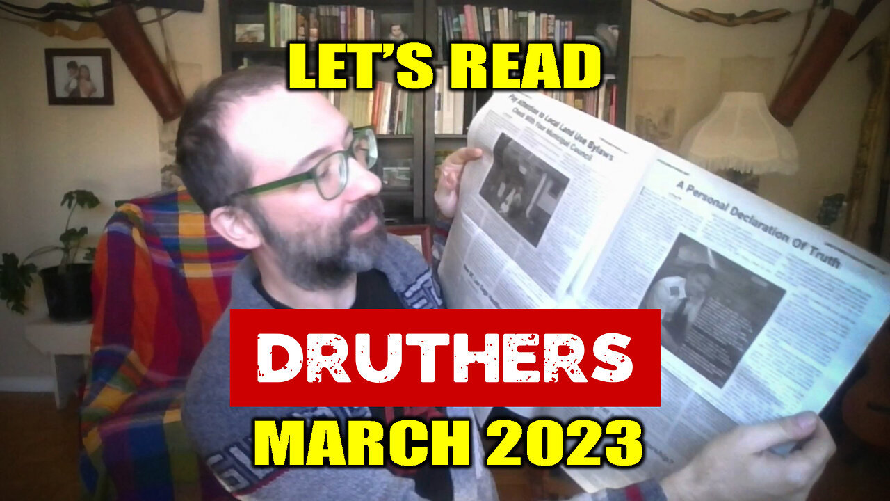 Let's Read Druthers! Absurdity Observer, Issue #28, March 2023