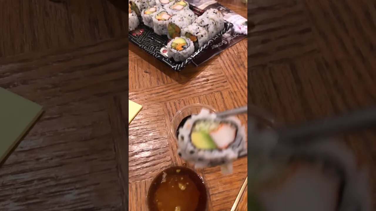 Sushi Dinner 🔥🔥🔥