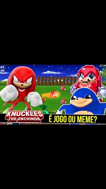 JOGO do MEME do Knuckles ?! | Knuckles Uganda Quest #shorts