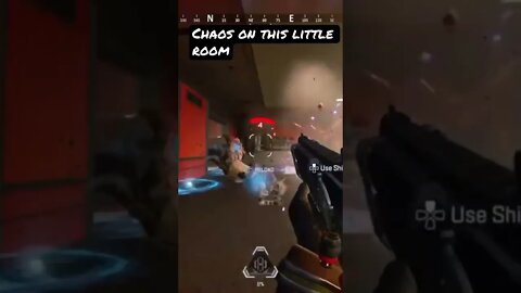 Chaos on this little room #apexlegends #apexlegendsclips #youtubegaming #shorts