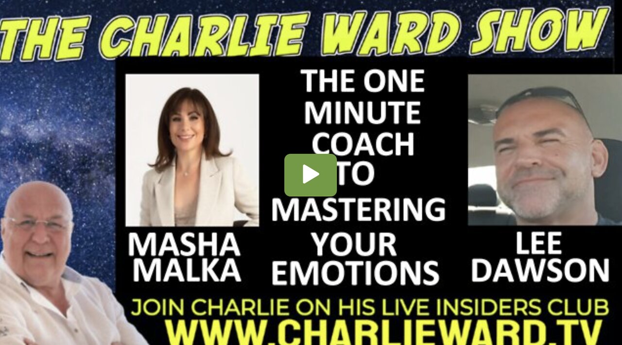 THE ONE MINUTE COACH TO MASTERING YOUR EMOTIONS WITH MASHA MALKA, LEE DAWSON & CHARLIE WARD