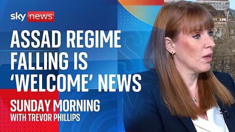 Syria: Angela Rayner 'welcomes news if Assad regime has fallen'